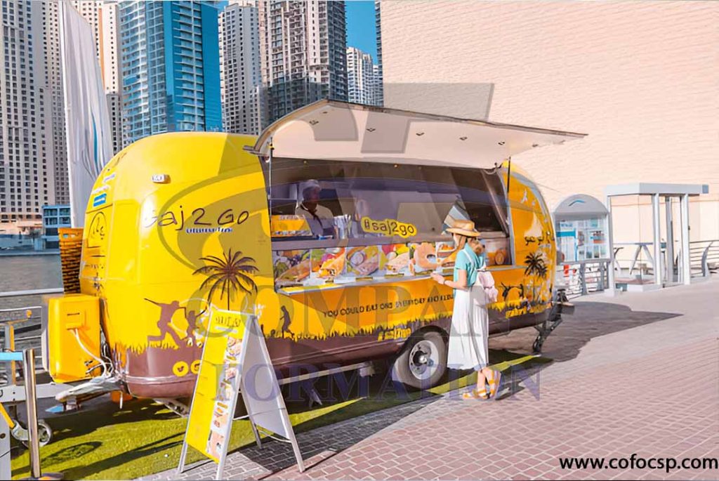 Food truck in dubai