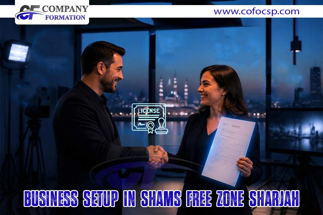 business setup in shams free zone sharjah