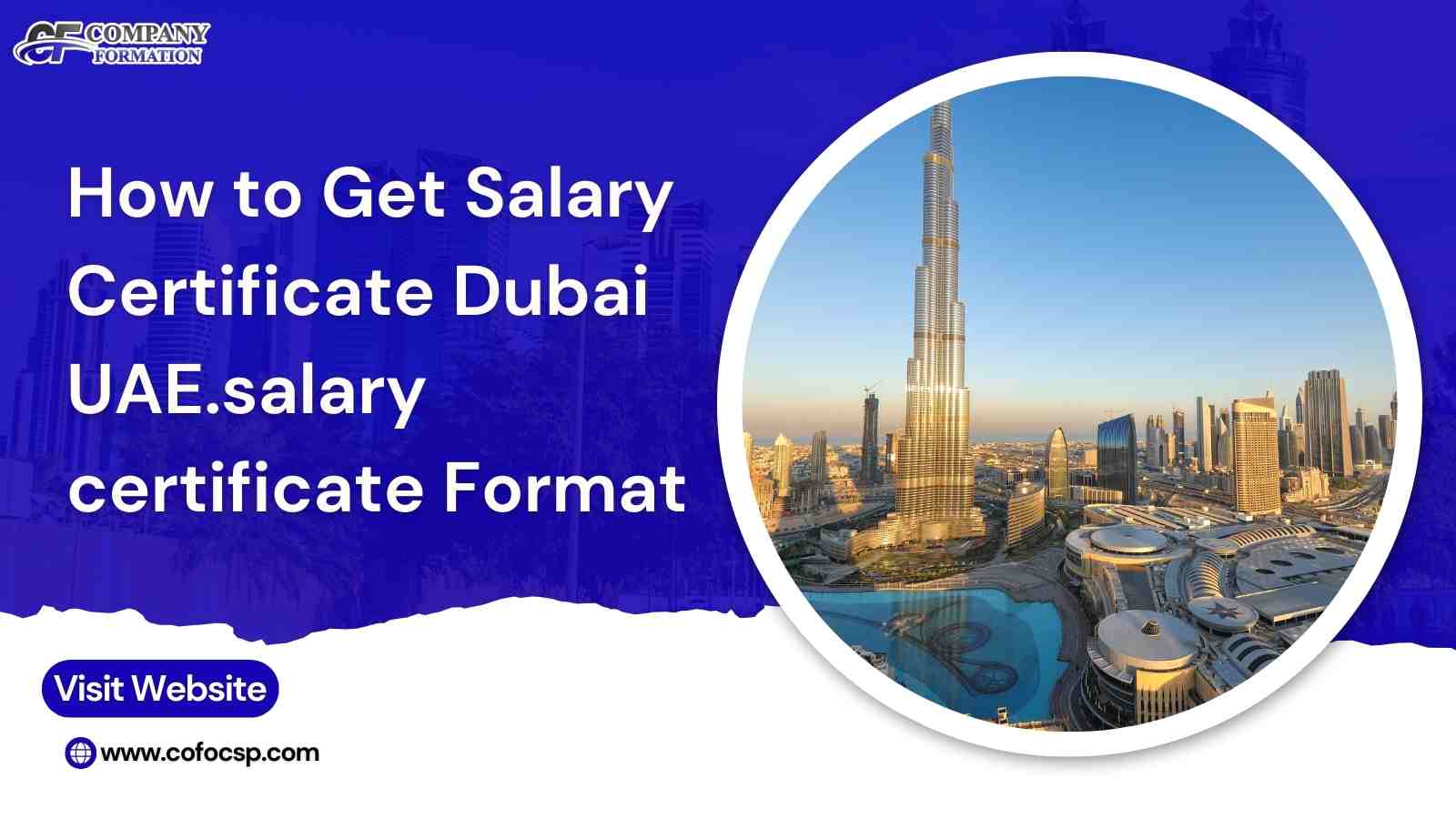 How to Get Salary Certificate Dubai UAE salary certificate Format.