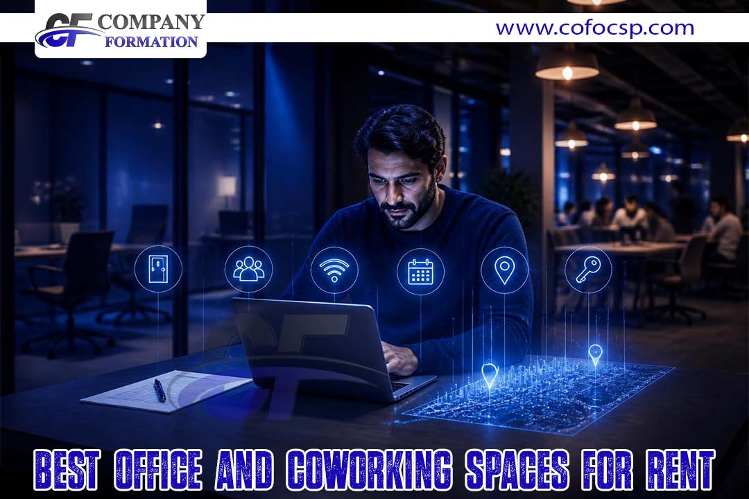 Best Office and Coworking Spaces for Rent.