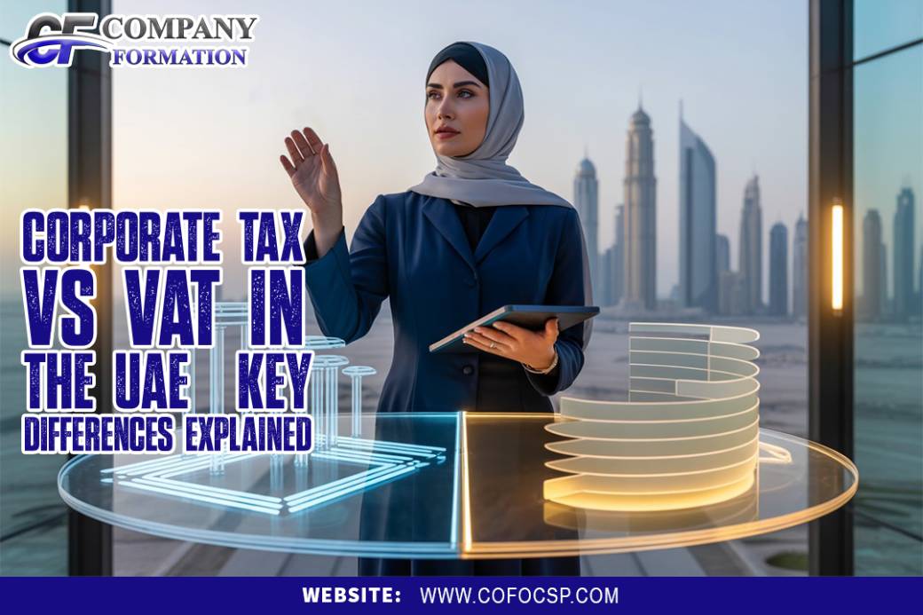 Differenence Between Corporate Tax vs Value Added Tax in the UAE