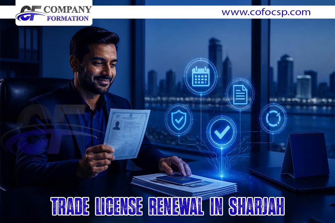 Trade license Renewel in Sharjah.